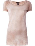 Avant Toi Washed T-shirt, Women's, Size: Xs, Pink/purple, Cotton