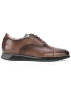 Santoni Elevated Oxford Shoes - Brown