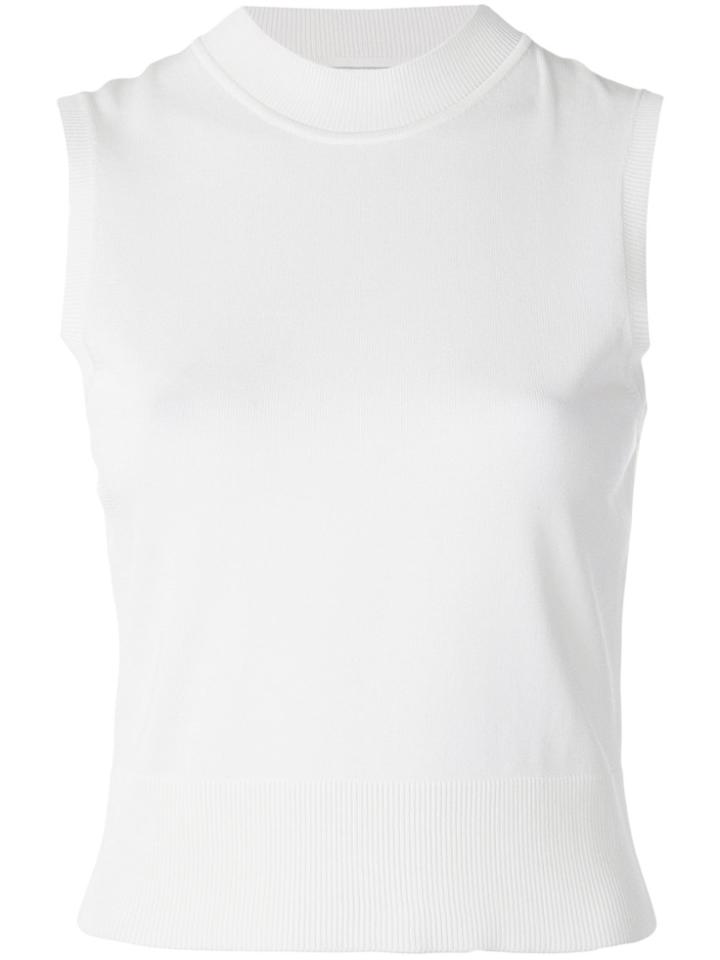 Neil Barrett Knitted Tank - White