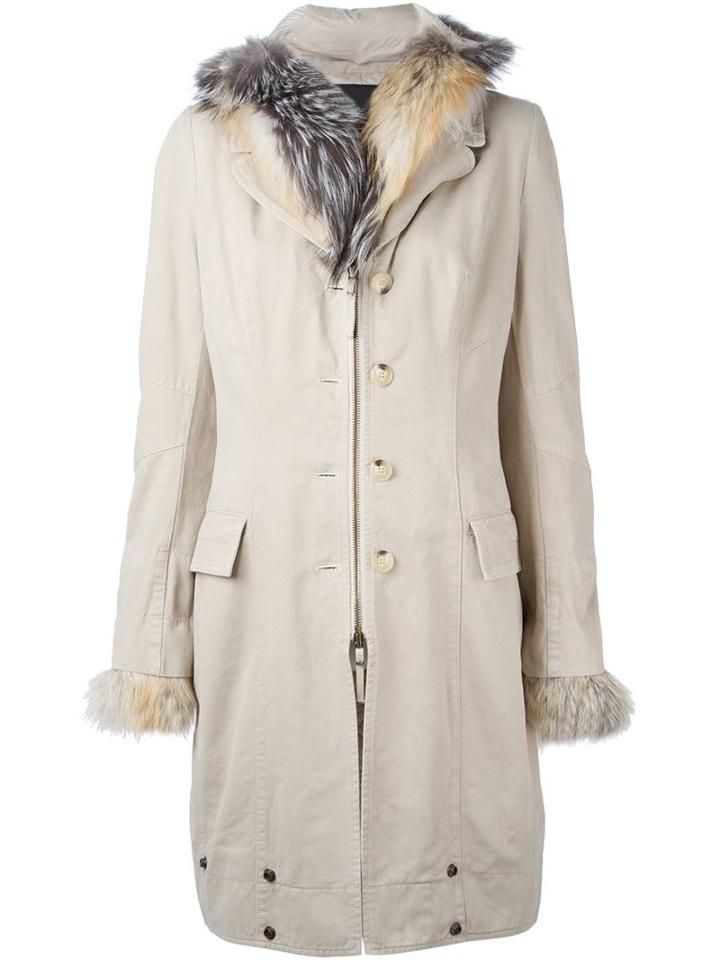 Ermanno Scervino Fur Trim Parka