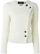 Isabel Marant 'lawrie' Jacket, Women's, Size: 38, White, Virgin Wool