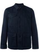 Officine Generale - Twill Field Jacket - Men - Cotton - Xl, Blue, Cotton