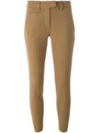 Dondup - Slim Chino Trousers - Women - Spandex/elastane/acetate/viscose/virgin Wool - 25, Nude/neutrals, Spandex/elastane/acetate/viscose/virgin Wool