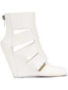 Rick Owens Wedge Sandals - White