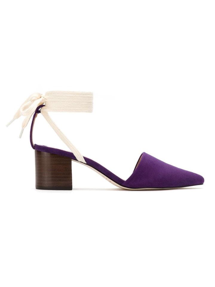 Egrey Lace Up Sandals - Pink & Purple