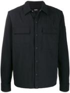Boss Hugo Boss Button Down Shirt Jacket - Black