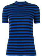 Twin-set Striped Jumper, Women's, Size: Medium, Black, Viscose/polyester