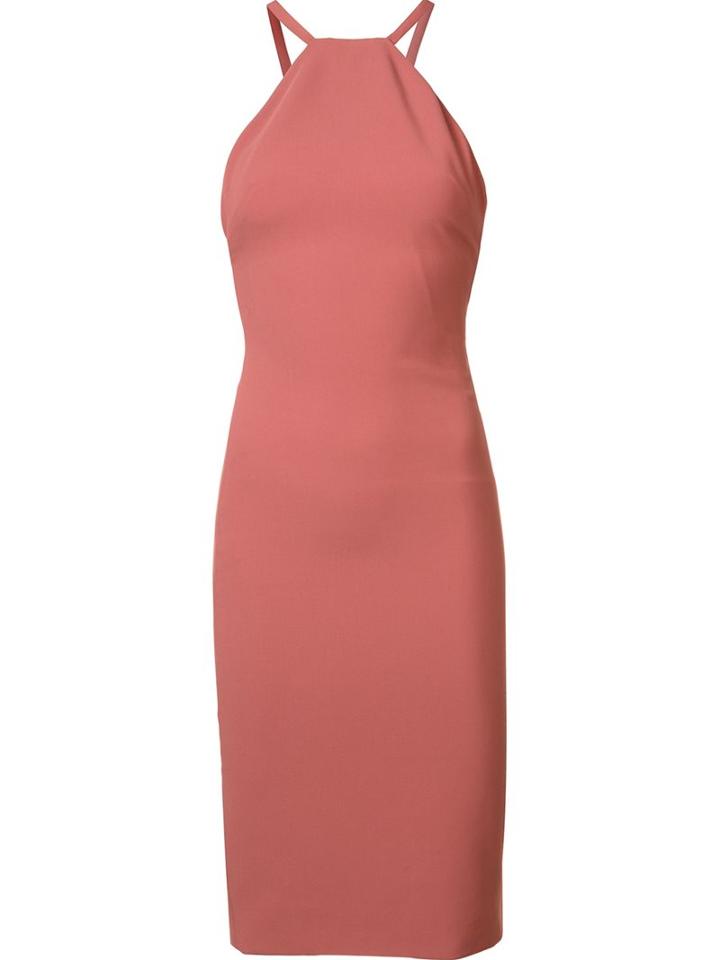 Cinq A Sept Halterneck Fitted Dress