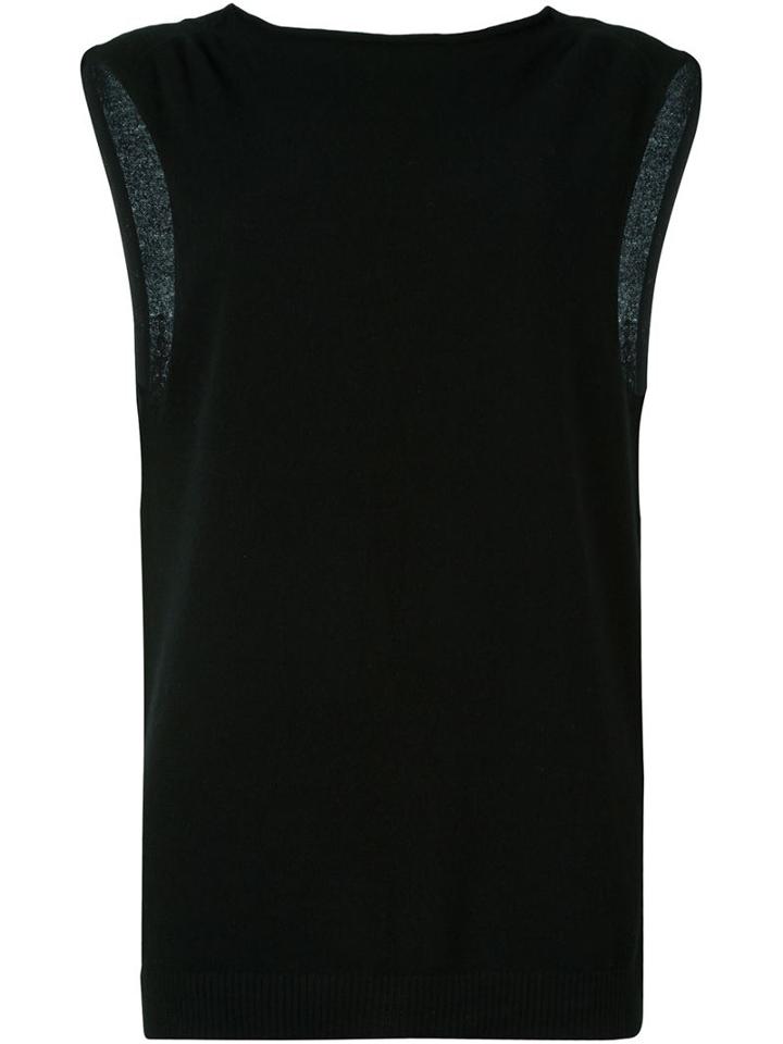 Alexander Mcqueen V-back Knit Tp