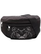 Kenzo Embroidered Tiger Belt Bag - Black