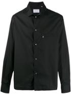 Low Brand Long Sleeved Cotton Shirt - Black