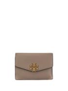 Tory Burch Medium Kira Flap Wallet - Grey