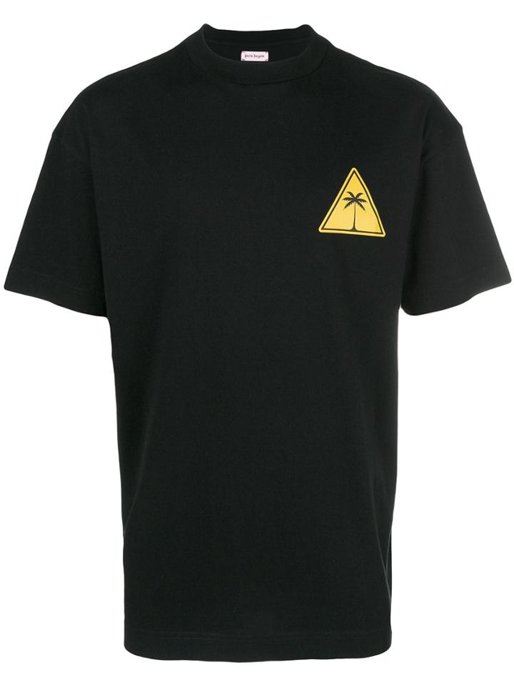 Palm Angels Palm Tree Logo T-shirt - Black