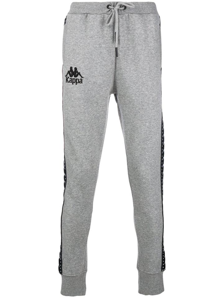 Kappa Side Panel Track Pants - Grey