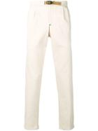 White Sand Straight Leg Trousers - Nude & Neutrals