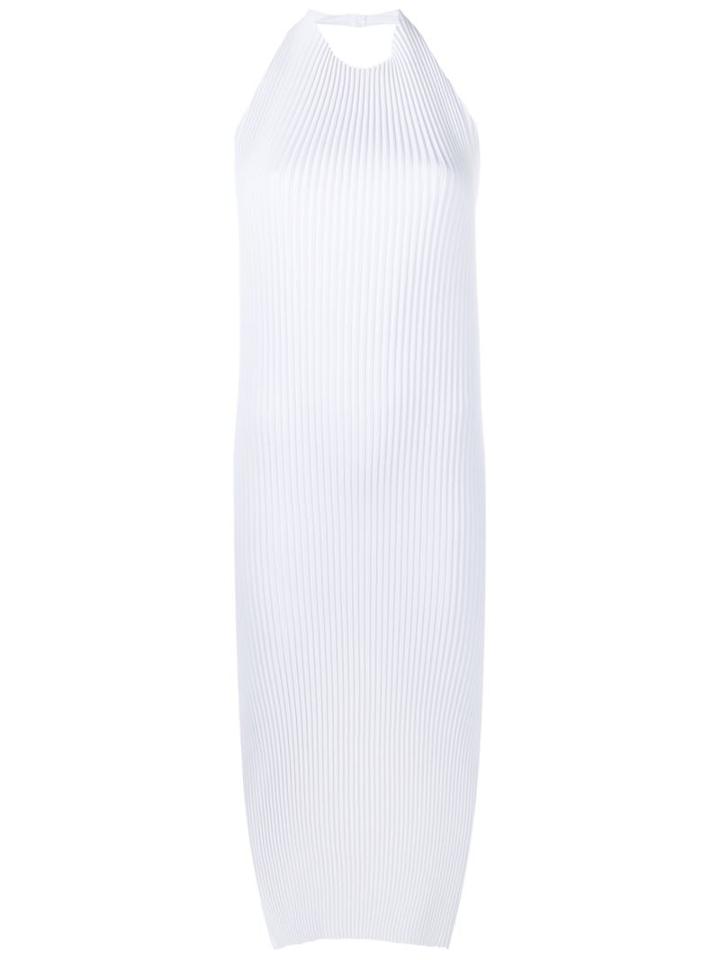 Faustine Steinmetz Sleeveless Pleated Halterneck Dress