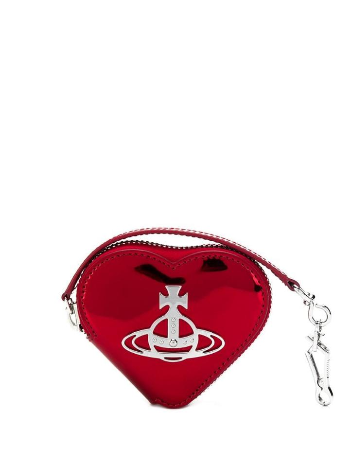Vivienne Westwood Heart Shaped Purse - Red