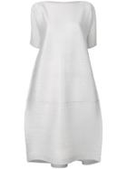Pleats Please By Issey Miyake Micropleat Flared Dress - Grey