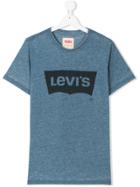 Levi's Kids Teen Logo Print T-shirt - Blue