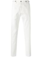 Pt01 Straight Leg Chinos, Men's, Size: 54, White, Cotton