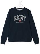 Gant Kids Teen Embroidered Sweatshirt - Blue