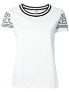 Kenzo Round Neck T-shirt, Women's, Size: L, White, Cotton