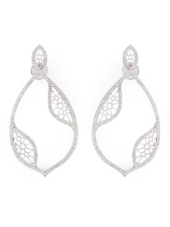Jo Lle Jewellery Diamond Teardrop Earrings