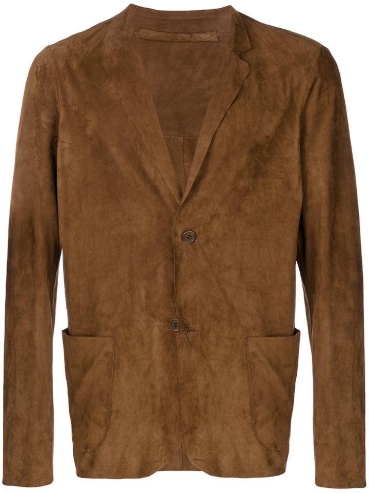 Salvatore Santoro Blazer Jacket - Brown