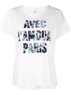 Cinq A Sept Avec L'amour Paris T-shirt - White