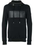 Philipp Plein - Logo Panel Hoodie - Men - Cotton - L, Black, Cotton