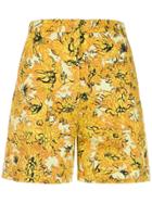 Andrea Marques Printed Shorts - Yellow