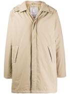 Rains Mac Hooded Coat - Neutrals