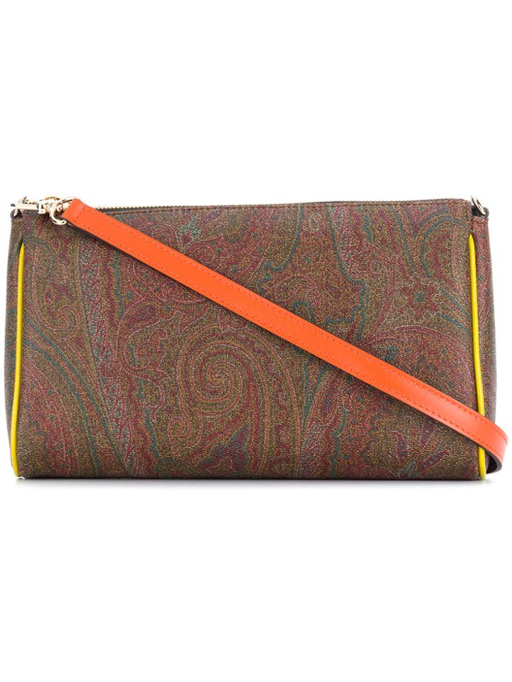 Etro Paisley Pattern Shoulder Bag - Multicolour