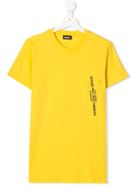 Diesel Kids Teen Tjustpock T-shirt - Yellow