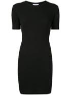 Kacey Devlin Fitted Mini Dress - Black