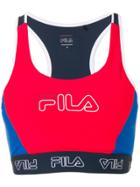 Fila Cropped Sports Top - Red