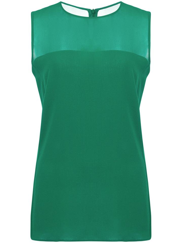 Akris Classic Tank Top - Green