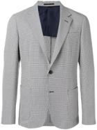 Z Zegna Embroidered Fitted Blazer - White