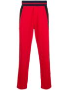 Iceberg Side Stripe Track Trousers - Red