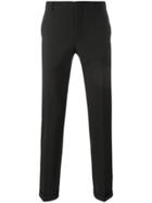 Prada Straight Cuffed Tailored Trousers - Black