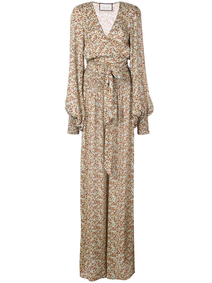 Alexis Esperanza Floral-print Jumpsuit - Blue