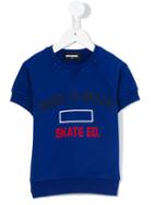 Dsquared2 Kids - Short Sleeve Sweatshirt - Kids - Cotton - 6 Yrs, Boy's, Blue