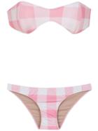 Adriana Degreas Checked Bikini Set - Pink