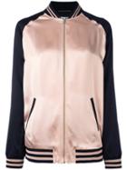 Saint Laurent - Oversized Baseball Jacket - Women - Cotton/acrylic/polyamide/wool - 34, Women's, Black, Cotton/acrylic/polyamide/wool