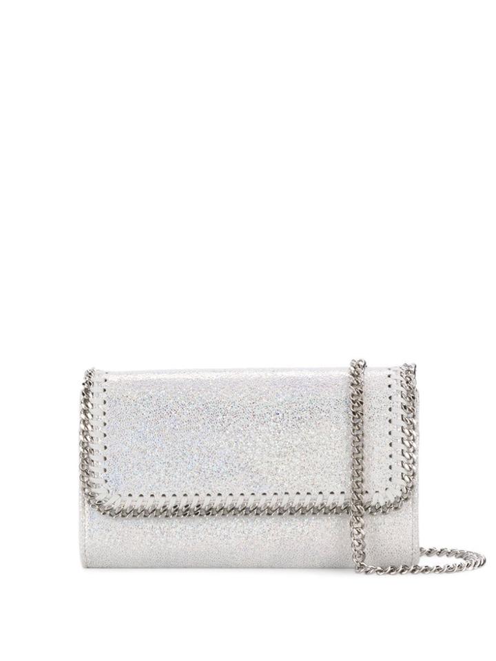 Stella Mccartney Falabella Clutch Bag - Silver
