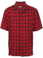 Lanvin Tartan Checked Shirt - Red