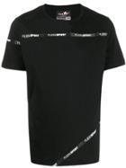 Plein Sport Logo Band T-shirt - Black