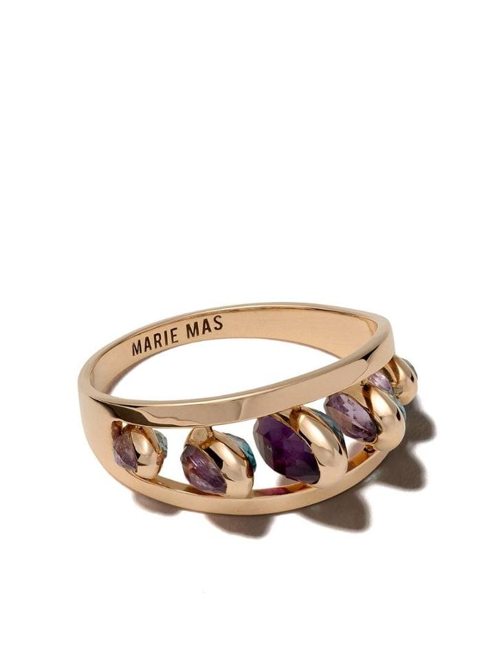 Marie Mas Dancing Ring - Rose Gold