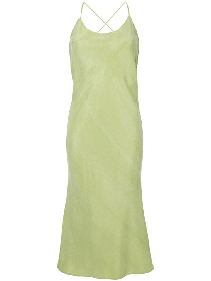 Christopher Esber Cami Slip Dress - Green