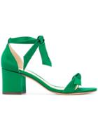 Alexandre Birman Bow Detail Sandals - Green